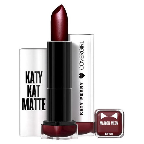 CoverGirl Katy Kat Matte Lipstick Created by Katy Perry - Maroon Meow (KP09) - oddros.shop